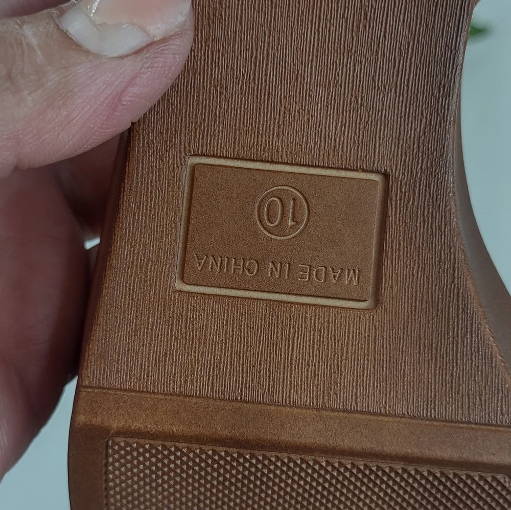 Me Too Brown Strappy Heels